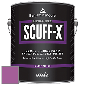 Benjamin Moore 484 Ultra Spec SCUFF-X Interior Matte Finish краска цвет NCS S 2060-R40B 