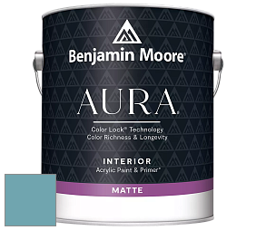 Benjamin Moore Aura 522 Interior Paint - Matte краска цвет NCS S 3030-B10G 