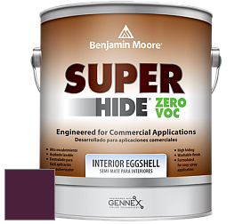 Benjamin Moore 357 Super Hide Zero Voc Interior Eggshell краска цвет RAL 4007 