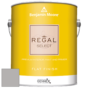 Benjamin Moore 547 Regal Select Waterborne Interior Flat Finish краска цвет AF-670 