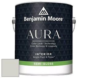 Benjamin Moore Aura 528 Waterborne Interior Semi-gloss Finish краска цвет OC-56 BM OC-56