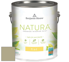 Benjamin Moore 512 Natura Interior Flat Finish матовая краска цвет AF-400 