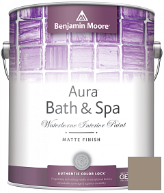 Краска Benjamin Moore Aura Bath & Spa Interior Paint Matte Finish (532) цвет AC-33 BM AC-33