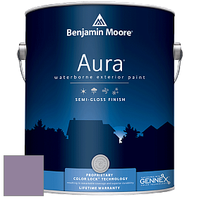 Benjamin Moore Aura 632 Waterborne Exterior Semi-Gloss Finish краска цвет 2072-40 Wild Orchid