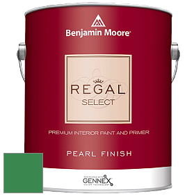 Benjamin Moore 550 Regal Select Waterborne Interior Pearl Finish краска цвет NCS S 3060-G10Y 