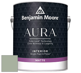 Benjamin Moore Aura 522 Interior Paint - Matte краска цвет NCS S 3010-G30Y 