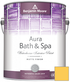 Краска Benjamin Moore Aura Bath & Spa Interior Paint Matte Finish (532) цвет 342 Glimmer