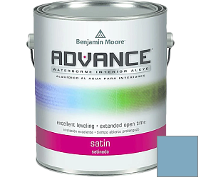 Краска Benjamin Moore 792. Advance Interior Paint-Satin эмаль цвет 809 Soft Jazz