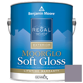 Краска Regal Select Exterior Paint-Moor GloSoft Gloss Finish (W096) цвет AF-600 