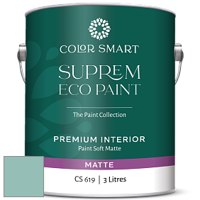 COLOR SMART CS 619 SUPREM ECO PAINT матовая краска цвет NCS S 2020-B70G 