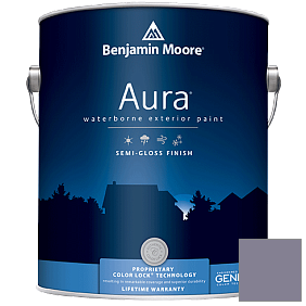 Краска Aura Waterborne Exterior Semi-Gloss Finish (632) цвет 2117-40 Tropical Dusk