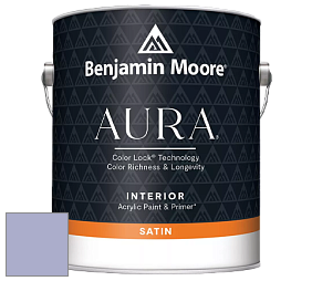 Benjamin Moore Aura 526 Waterborne Interior Satin Finish покрытие цвет 2070-50 Enchanted