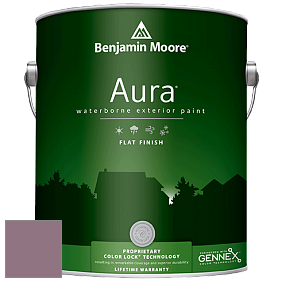 Benjamin Moore Aura 629 Waterborne Exterior Flat Finish краска цвет AF-625 