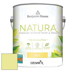 Benjamin Moore 514 Natura Interior Semi-Gloss Finish краска цвет 2026-50 Fresh Cut Grass