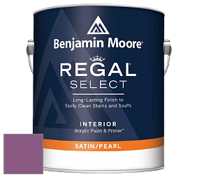 Benjamin Moore 550 Regal Select Waterborne Interior Pearl Finish краска цвет RAL 4001 