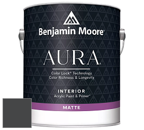 Benjamin Moore Aura 522 Interior Paint - Matte краска цвет 2127-10 Twilight Zone