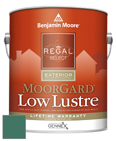 Benjamin Moore W103 Regal Select Exterior Paint-MoorGard Low Lustre Finish краска цвет 623 Deep Sea
