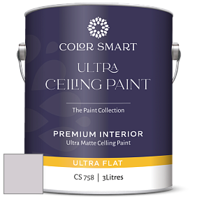 COLOR SMART CS 758 ULTRA CEILING PAINT ультраматовая краска цвет AF-605 