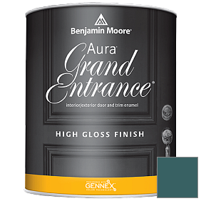 Краска Aura Grand Entrance High Gloss (148) цвет 2054-20 Beau Green
