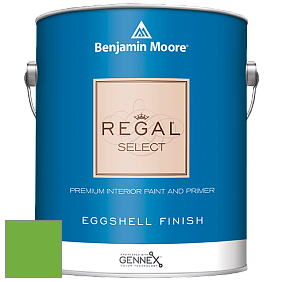 Benjamin Moore 549 Regal Select Waterborne Interior Eggshell Finish краска цвет 2032-30 Fresh Lime