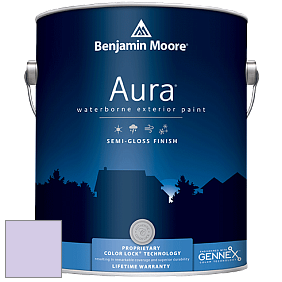 Benjamin Moore Aura 632 Waterborne Exterior Semi-Gloss Finish краска цвет 2071-60 Lily Lavender