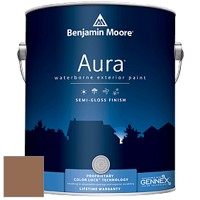 Benjamin Moore Aura 632 Waterborne Exterior Semi-Gloss Finish краска цвет 2163-30 Penny