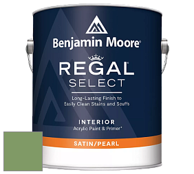 Benjamin Moore 550 Regal Select Waterborne Interior Pearl Finish краска цвет NCS S 3040-G30Y 