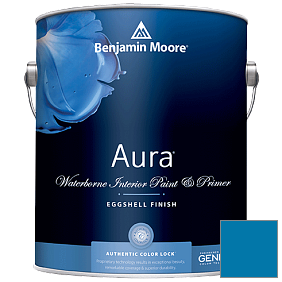 Краска Aura Waterborne Interior Eggshell Finish (524) цвет 791 Paddington Blue