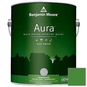 Краска Aura Waterborne Exterior Flat Finish (629) цвет 2033-10 Yellow Green