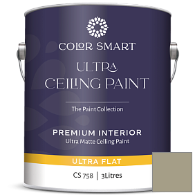 Краска COLOR SMART CS 758 ULTRA CEILING PAINT ультраматовая краска цвет 509 Cypress Green