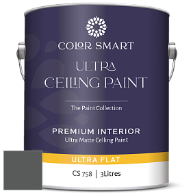 COLOR SMART CS 758 ULTRA CEILING PAINT ультраматовая краска цвет NCS S 7502-G 