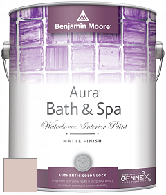 Benjamin Moore Aura 532 Bath & Spa Waterborne Interior Paint Matte Finish краска цвет 2095-60 Southern Comfort