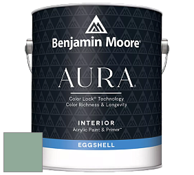 Benjamin Moore Aura 524 Waterborne Interior Eggshell Finish краска цвет 634 Forest Valley Green