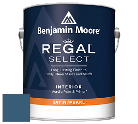 Benjamin Moore 550 Regal Select Waterborne Interior Pearl Finish краска цвет 805 New York State of Mind