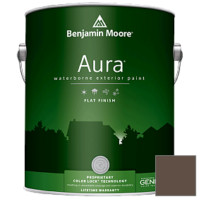 Краска Aura Waterborne Exterior Flat Finish (629) цвет 2108-10 Ferret Brown