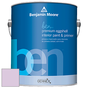 Benjamin Moore Ben W626 Premium Interior Latex Eggshell краска цвет 2073-60 Pale Iris