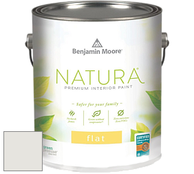 Benjamin Moore 512 Natura Interior Flat Finish матовая краска цвет OC-22 Calm