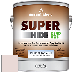 Benjamin Moore 357 Super Hide Zero Voc Interior Eggshell краска цвет 2104-70 Strawberry Yogurt