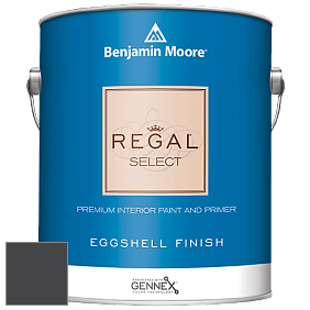 Benjamin Moore 549 Regal Select Waterborne Interior Eggshell Finish краска цвет 2119-10 Space Black