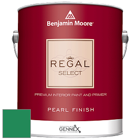 Benjamin Moore 550 Regal Select Waterborne Interior Pearl Finish краска цвет 2039-20 Emerald Isle