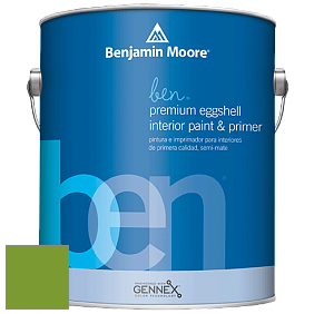 Benjamin Moore Ben W626 Premium Interior Latex Eggshell краска цвет 2029-20 Baby Fern