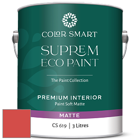 COLOR SMART CS 619 SUPREM ECO PAINT матовая краска цвет 2011-20 Blazing Orange