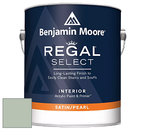 Benjamin Moore 550 Regal Select Waterborne Interior Pearl Finish краска цвет NCS S 2010-G20Y 