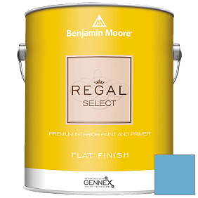 Краска Regal Select Waterborne Interior Flat Finish (547) цвет 796 Nova Scotia Blue