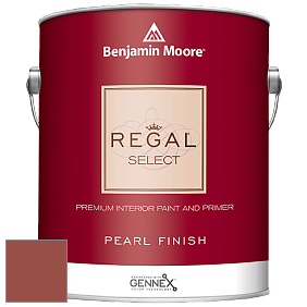 Benjamin Moore 550 Regal Select Waterborne Interior Pearl Finish краска цвет 2090-30 Terra Cotta Tile