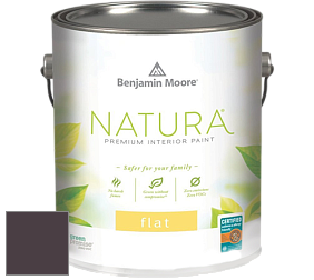 Benjamin Moore 512 Natura Interior Flat Finish матовая краска цвет NCS S 8010-R30B 