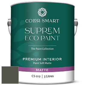 COLOR SMART CS 619 SUPREM ECO PAINT матовая краска цвет 2140-10 Fatigue Green