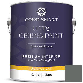 Краска COLOR SMART CS 758 ULTRA CEILING PAINT ультраматовая краска цвет 1568 Quarry Rock
