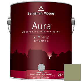 Краска Aura Waterborne Exterior Satin Finish (631) цвет AF-445 