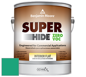 Benjamin Moore 355 Super Hide Zero Voc Interior Flat краска цвет 2045-30 Green Leaf
